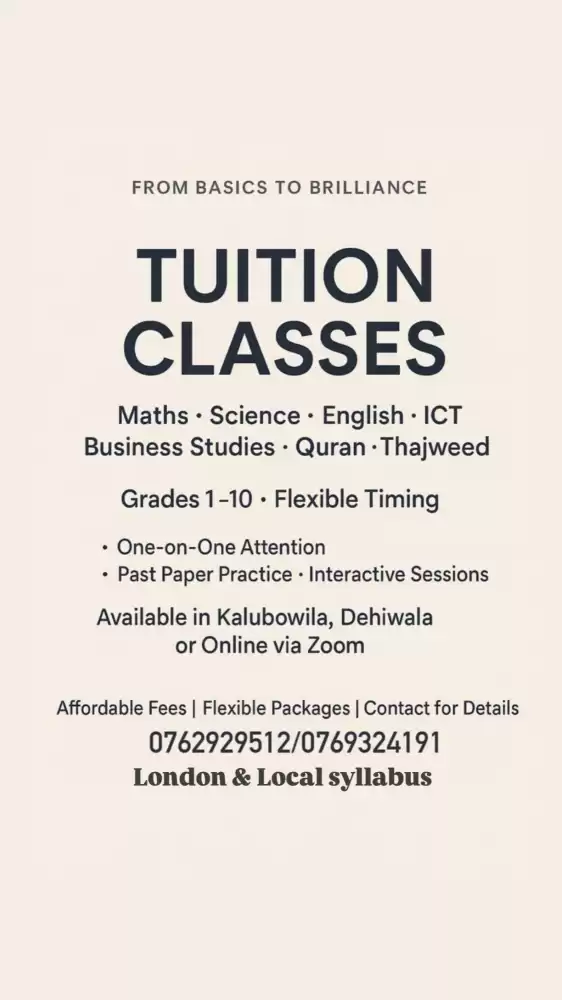 Online and physical class for grade 1-OLs