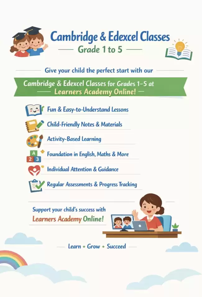 Online Cambridge Edexcel classes