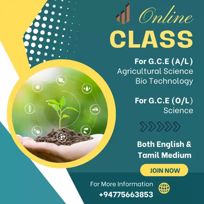 Online Class | Agricultural Science, Bio Technology, Science