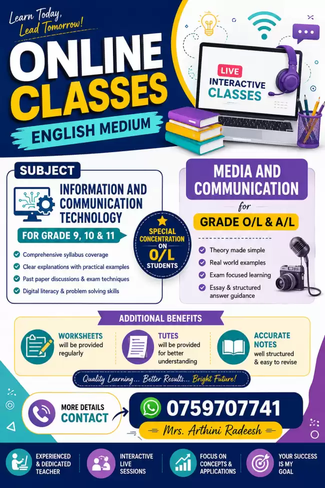 Online class for ol