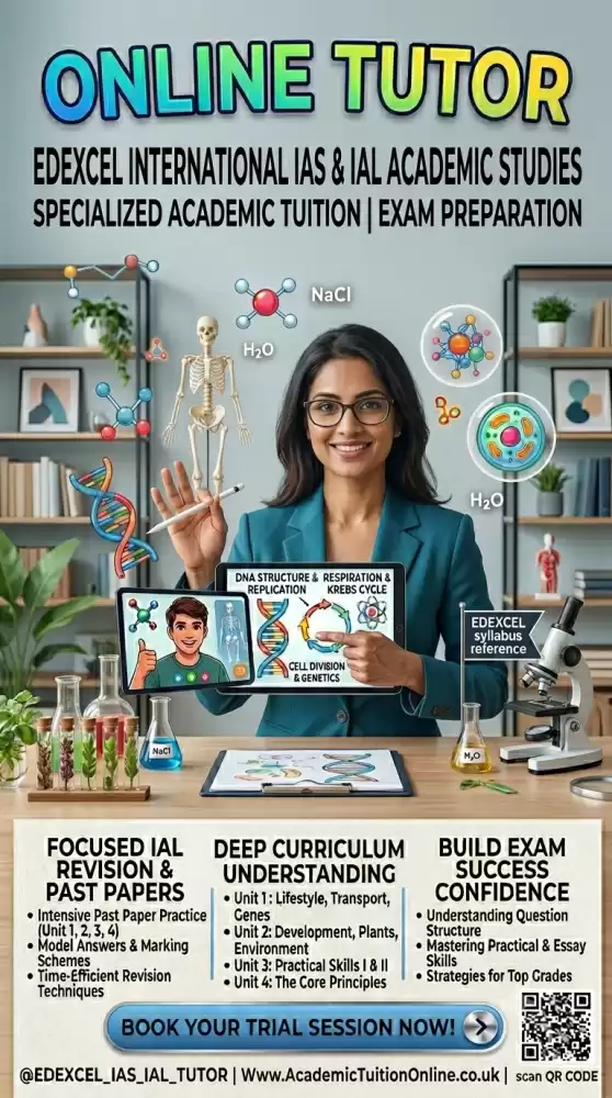Online classes for Edexcel IAL biology
