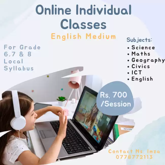 Online Classes for Grade 6 – New to English Medium