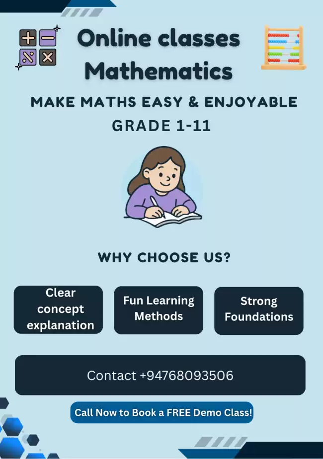 Online classes for mathematics