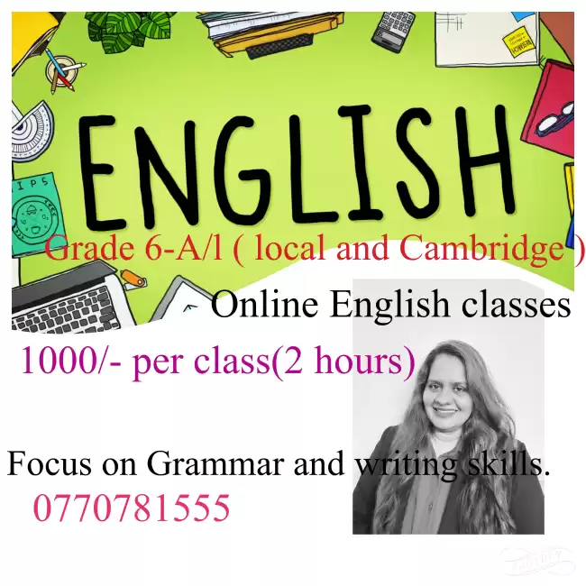 Online English class