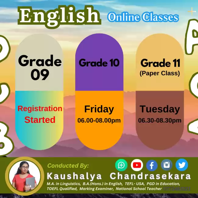 Online English Classes