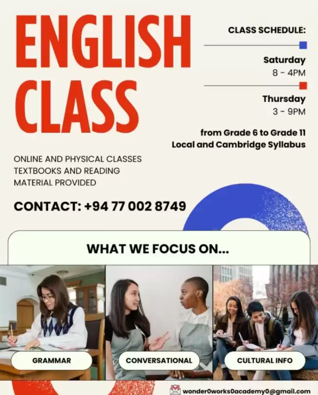 ONLINE ENGLISH GRADE 6 - 11