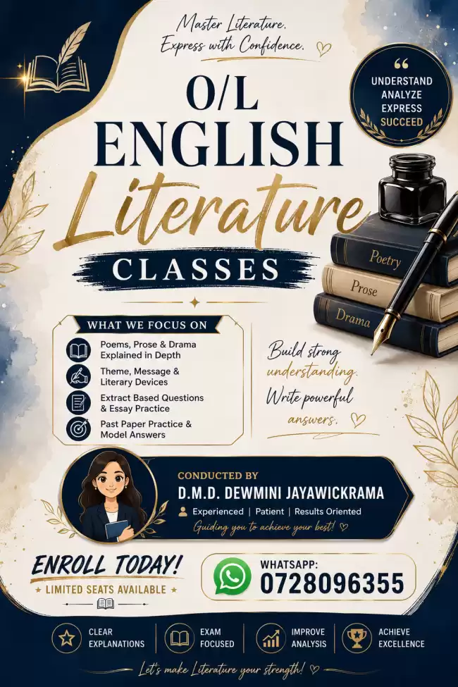 Online English literature classes