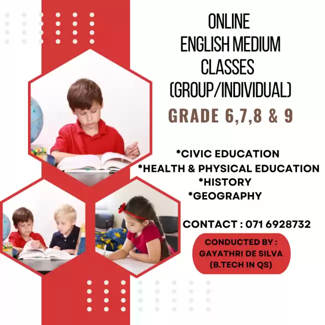 Online English Medium Classes - Health & Physical Education