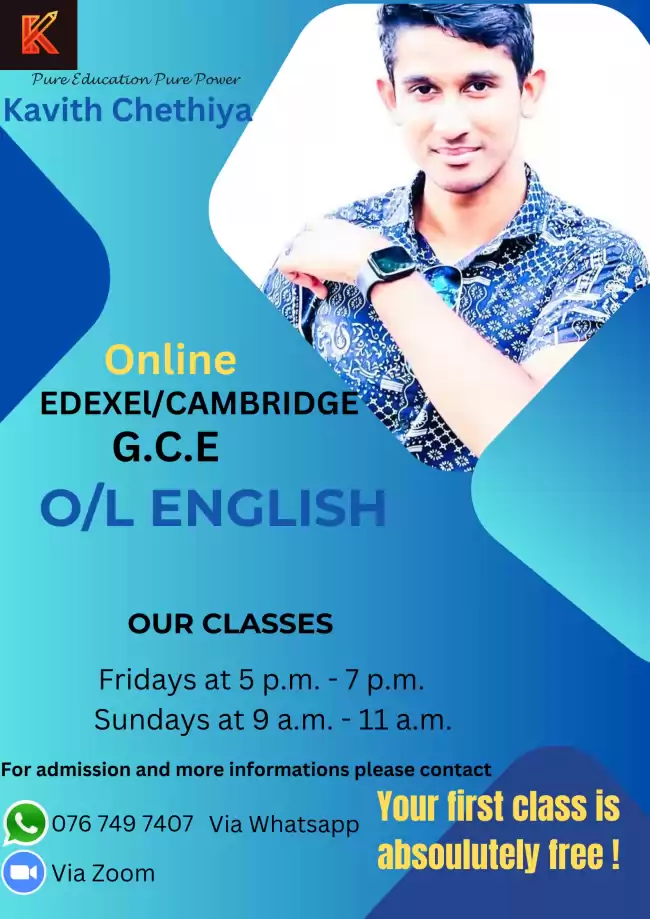 Online English O/L Classes