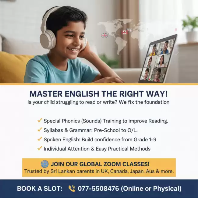 Online English Spoken and Syllabus classes for students