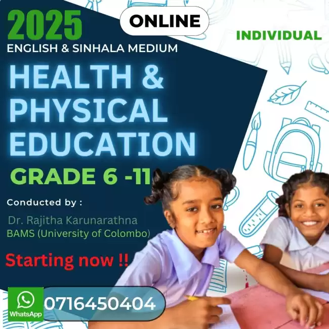 Online Health & Physical education classes with sure results