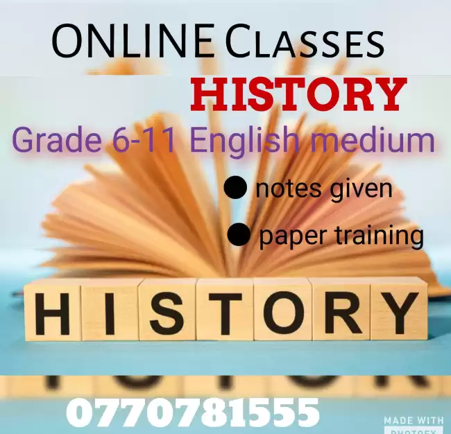 online history class