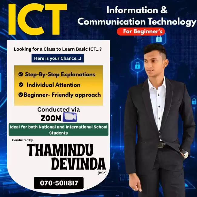 Online ICT classes for Beginner's