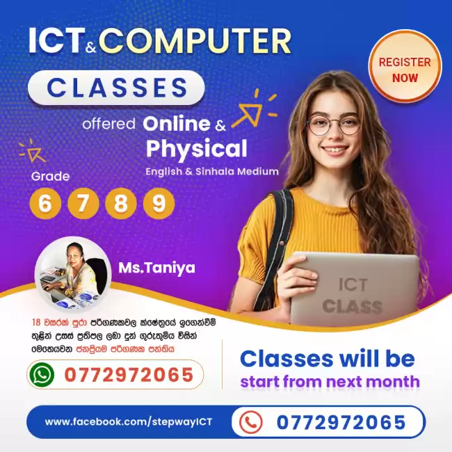 Online ICT Classes For Grades 6,7,8,9,10