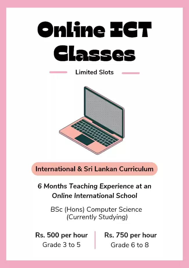Online ICT Tutoring