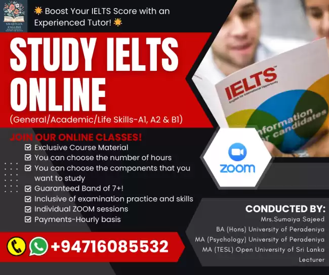 ONLINE IELTS CLASSES