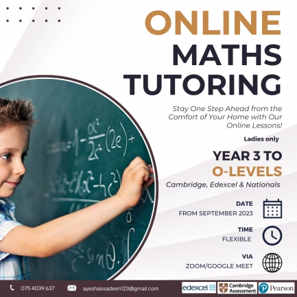 Online Math Tutoring