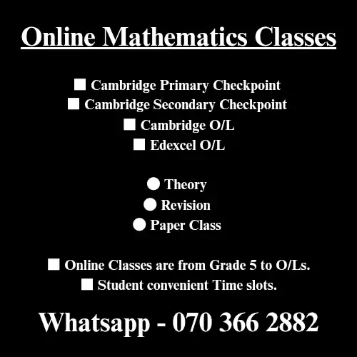 Online Mathematics - Cambridge & Edexcel