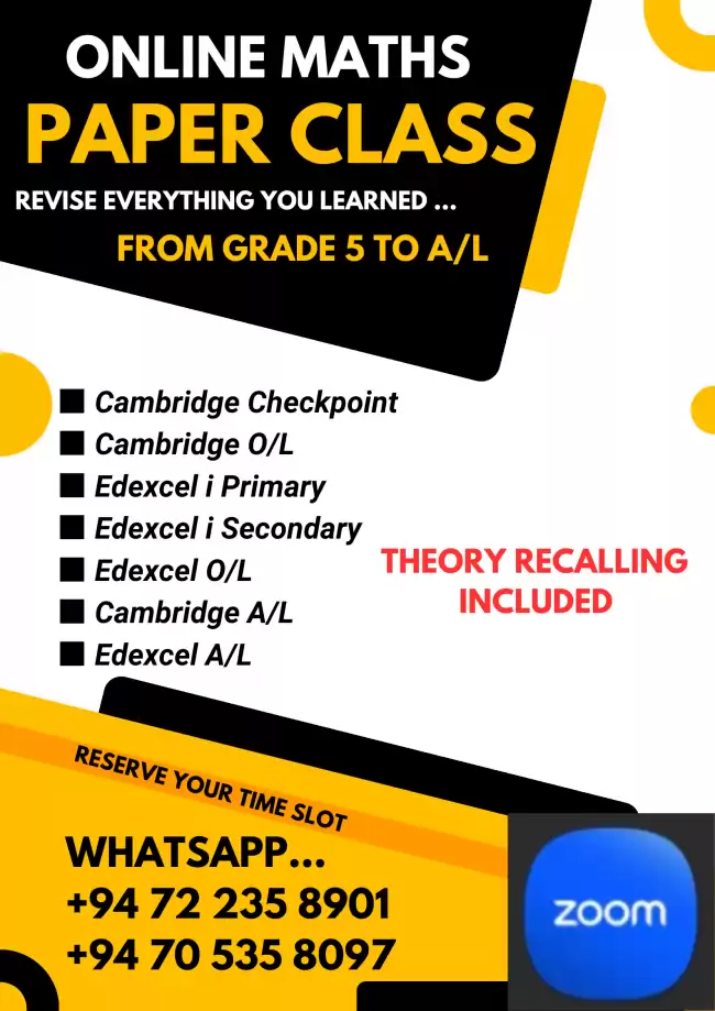 Online Mathematics for Cambridge & Edexcel