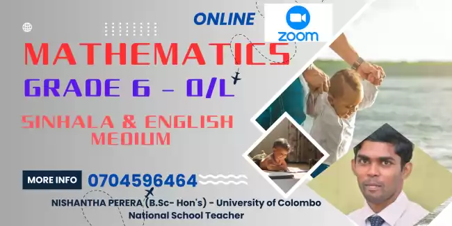 Online Mathematics for Grade 6-O/L