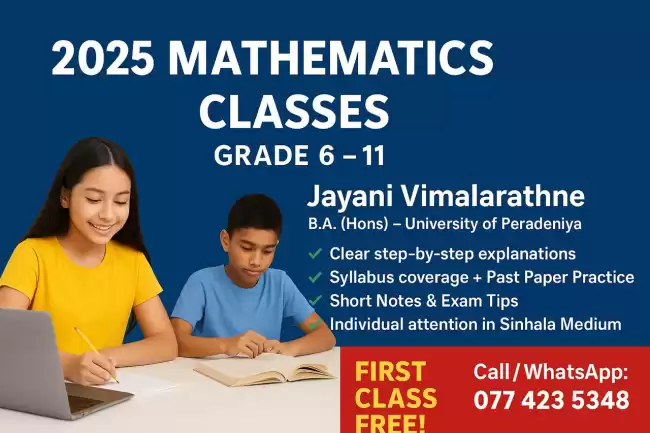 Online Maths classes
