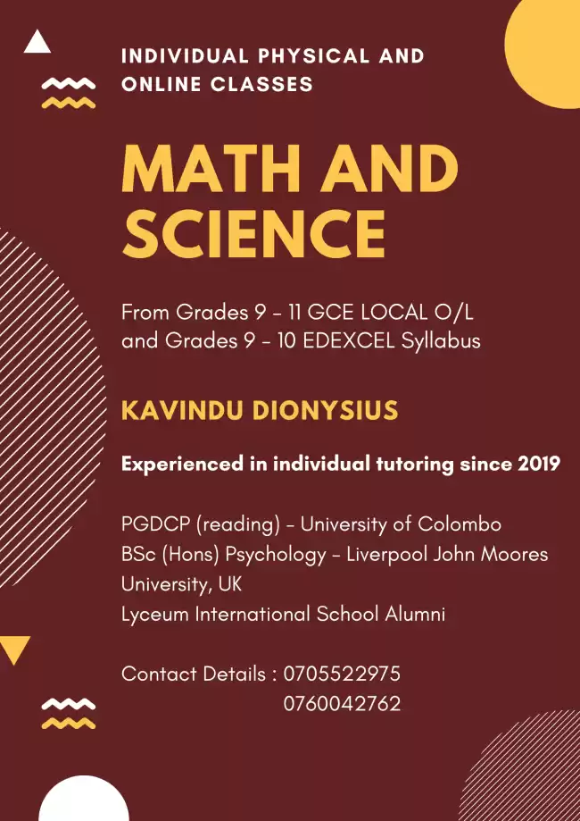Online/Physical Classes