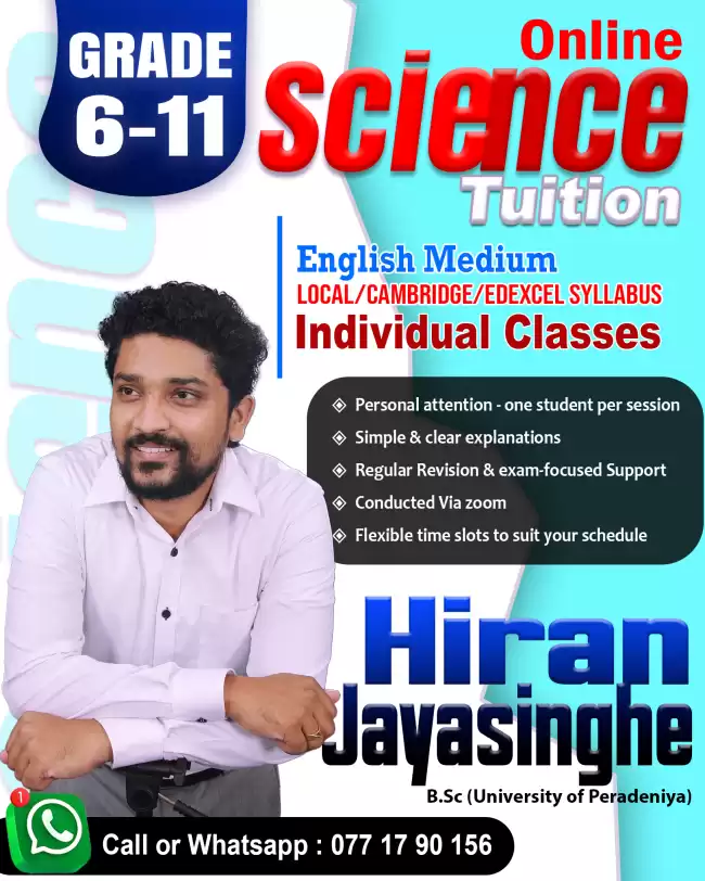 Online Science Tuition