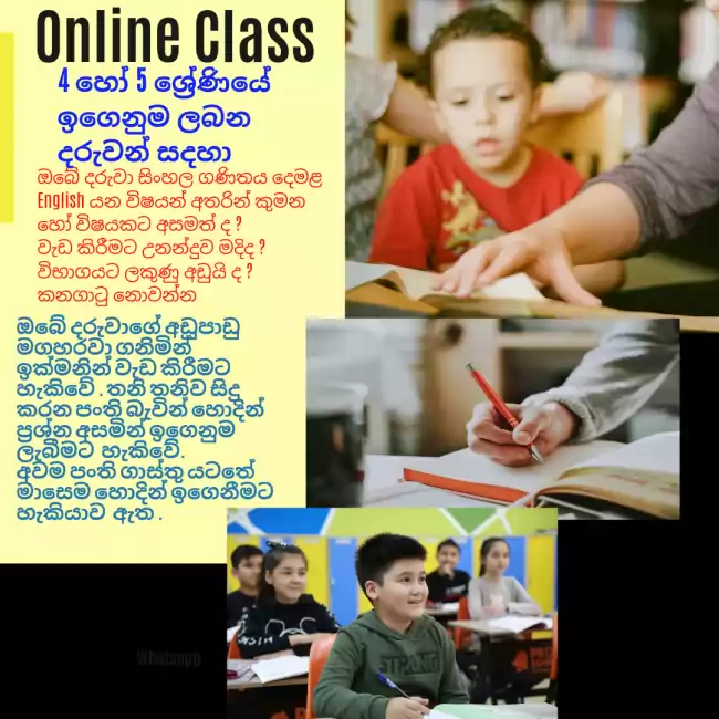 Online sinhala class