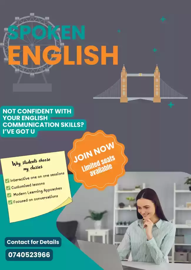 Online Spoken English Classes - Learn the modern way!