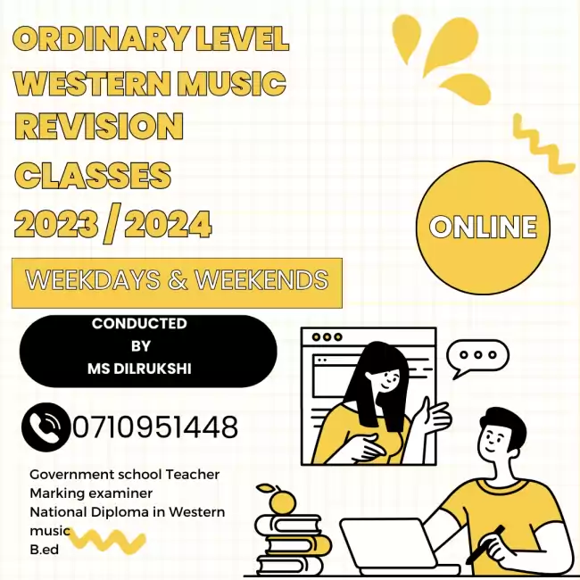 Online Western music classes for grade 11 (Revision)