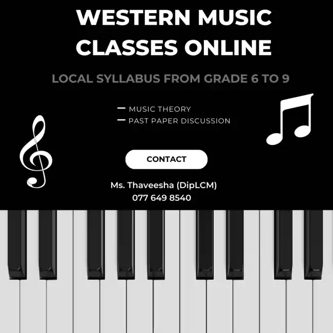 Online Western Music Classes - Local Syllabus