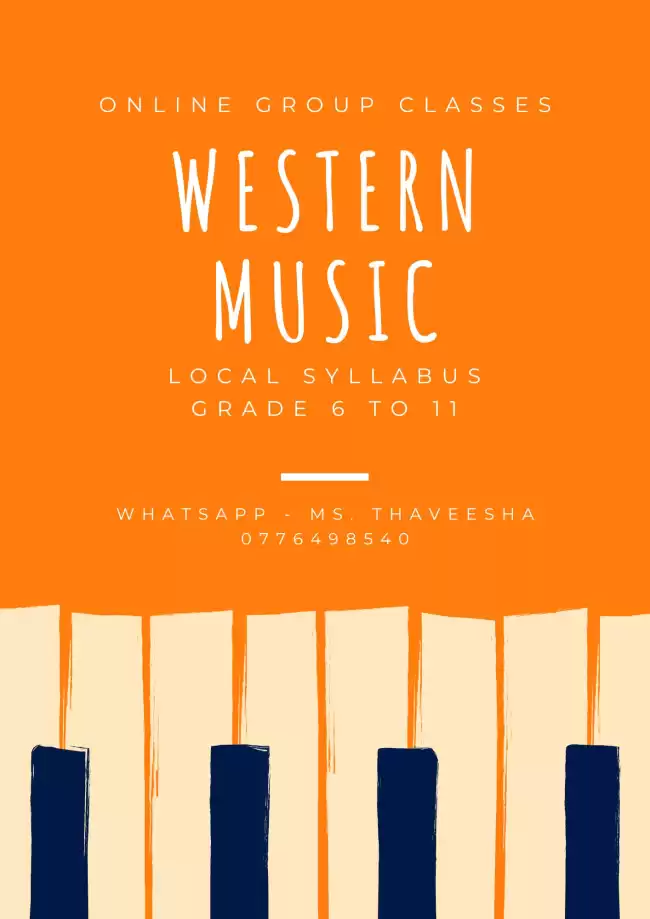 Online Western Music Classes - Local Syllabus AND Piano Classes in Pelawatta/Battaramulla