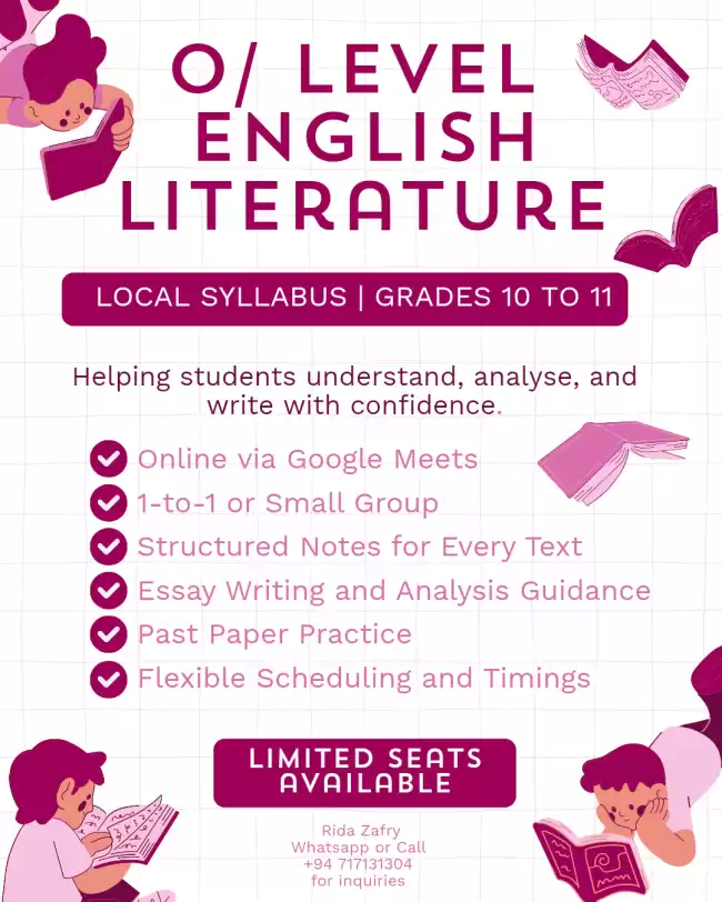 Ordinary Level English Literature