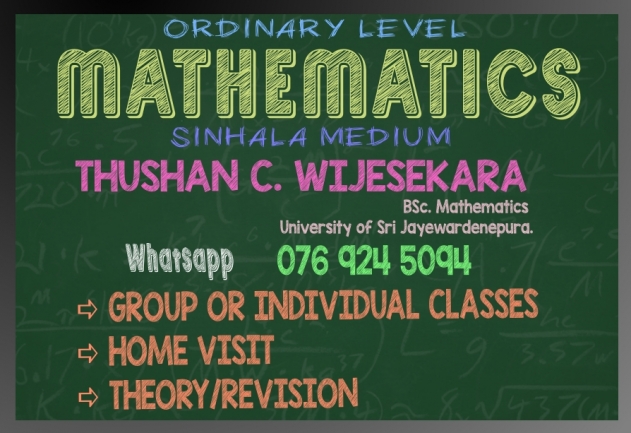 Ordinary Level Mathematics