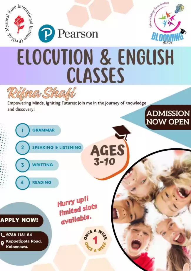 PEARSON ASSURED ELOCUTION CLASSES