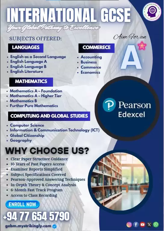 Pearson Edexcel IGCSE