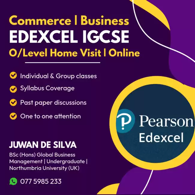 Pearson edexcel O/Level Business studies & Commerce