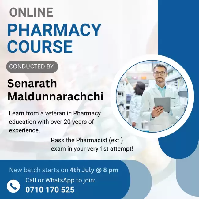 Pharmacy Course