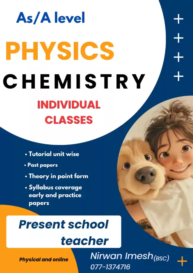 Physics, chemistry
