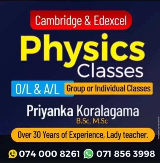 Physics Classes Cambridge and Edexcel