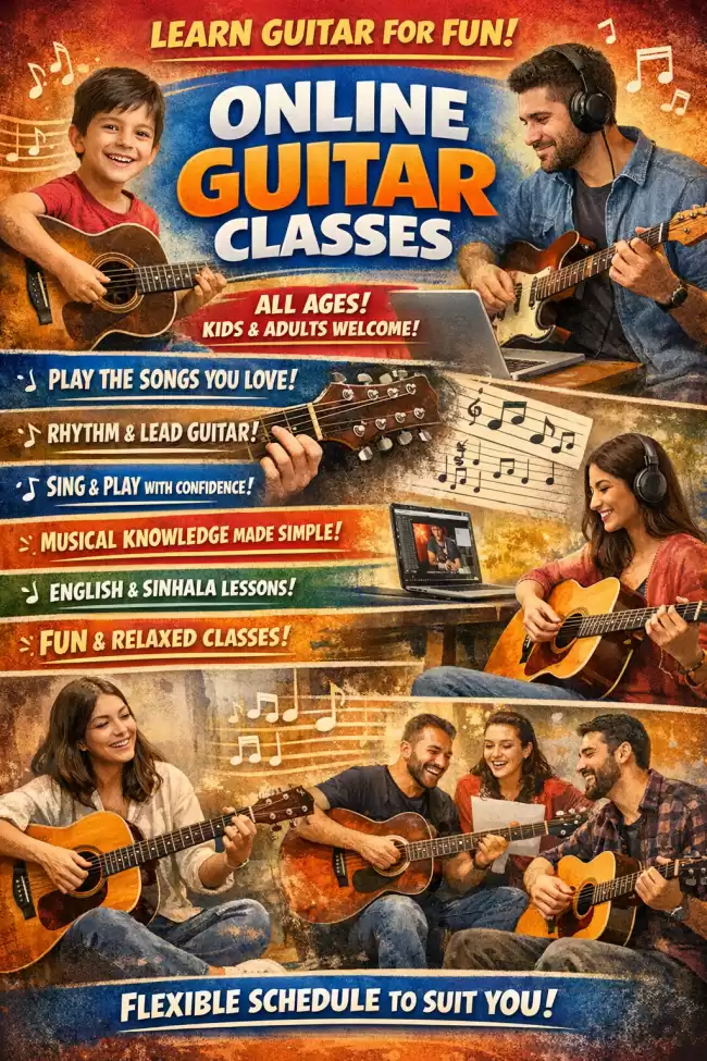 Play Your Favourite Songs with Confidence – Online Guitar Classes