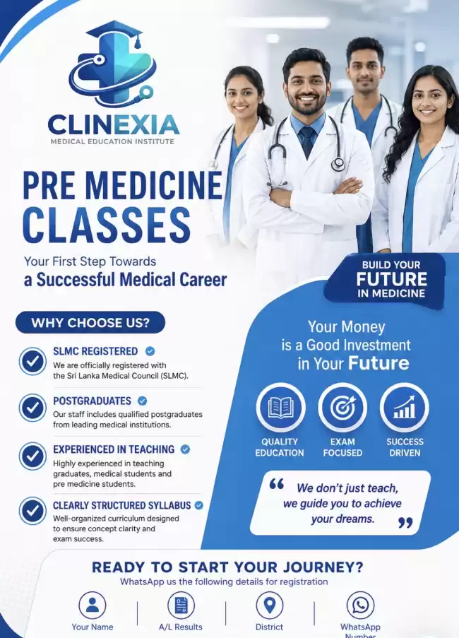 Pre Medicine Class