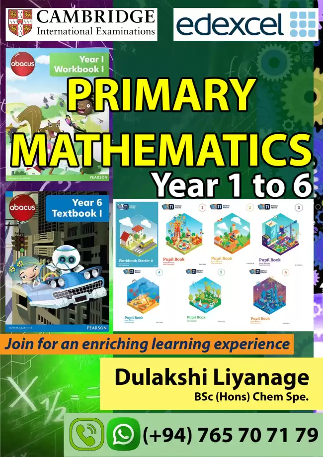 Primary Mathematics - English Medium