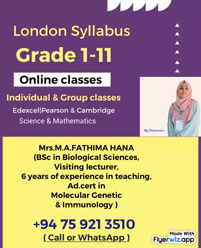 Primary mathematics, Science and English