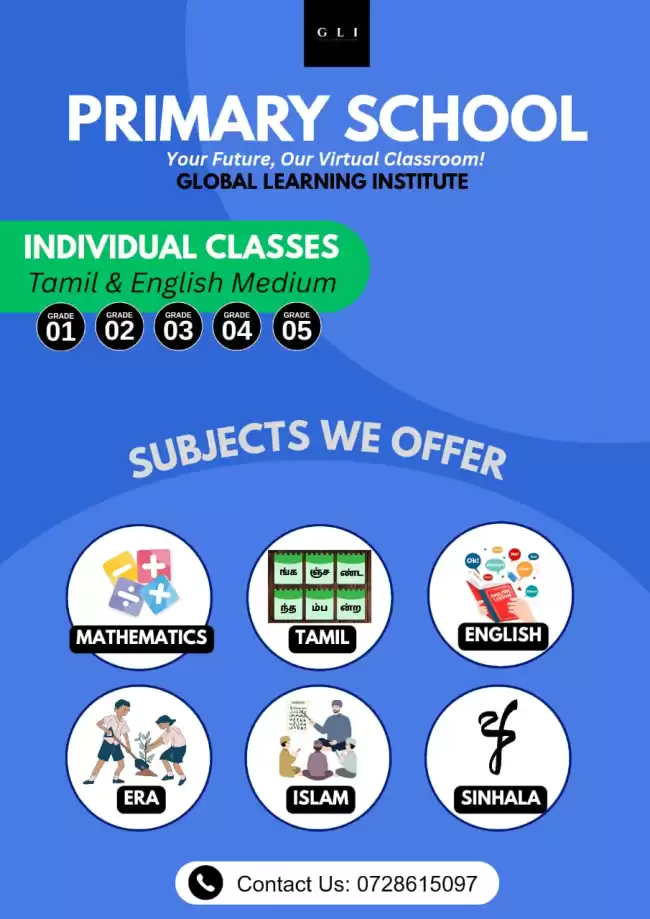 Primary Online Classes