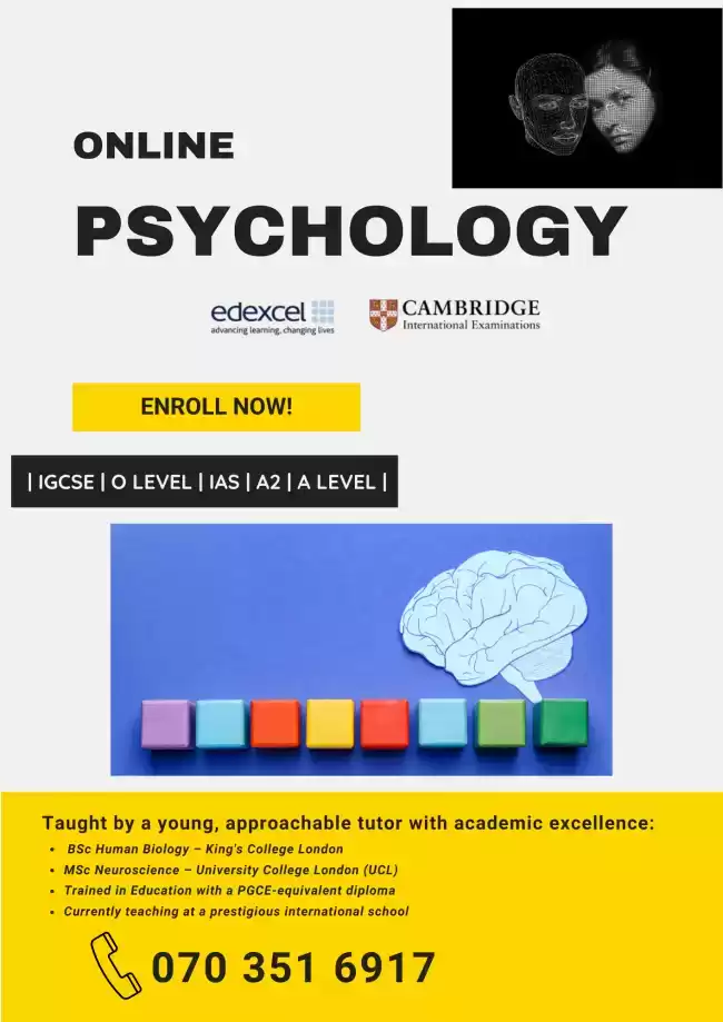 Psychology (IGCSE/O Level And A Level)