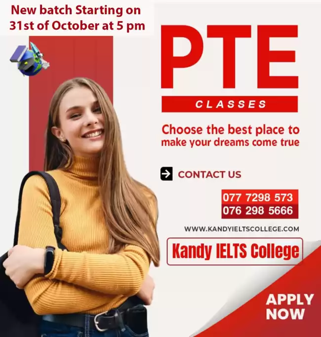 PTE CLASSES IN KANDY