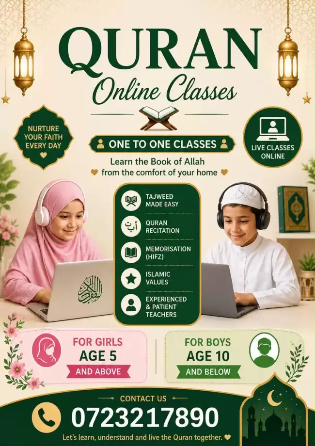 Quran Online Classes Twice a Week