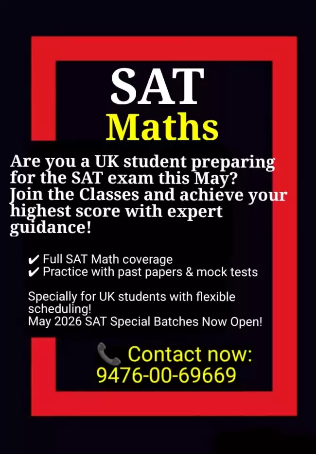 SAT Maths # Cambridge Checkpoint / Edexcel