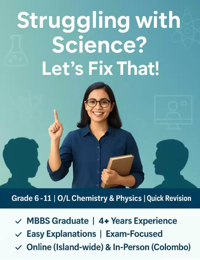 Science 6-11 (Colombo +Online)